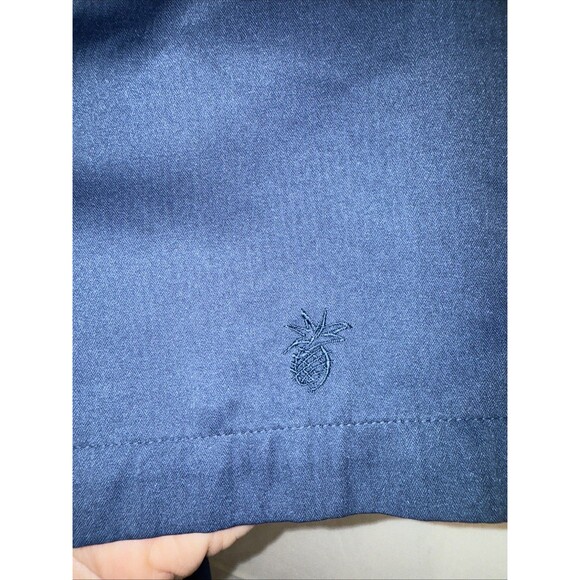 Mens Cubvera Gray/Blue Stripe Leisure Shirt Button Up Sz XXL - Picture 3 of 8